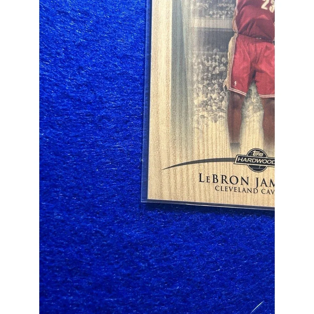2008 TOPPS LEBRON JAMES HARDWOOD INSERT #168/299 CAVALIERS